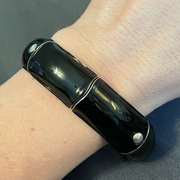 John Hardy Bamboo Enamel Bangle - Picture 1 of 4
